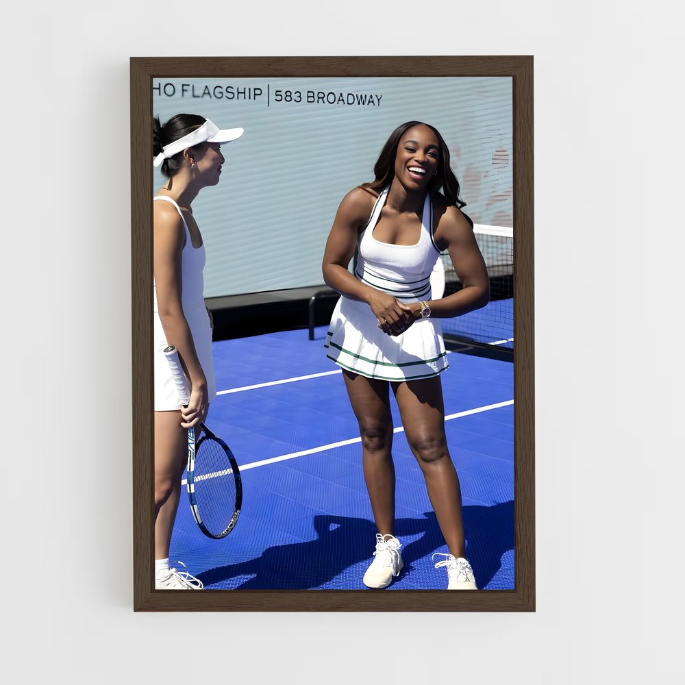 Poster Match de la Détermination – affiche Tennis (vue 5)